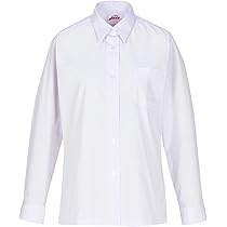 Amazon | [フジヨットガクセイフク] 長袖ブラウス 女子 長袖